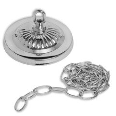 Светильник Fortuna Prestige Silver Blue 1 плафон