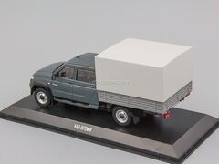 UAZ Profi double cab pickup gray 1:43 DeAgostini Auto Legends New Era #23