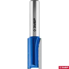 ЗУБР 12 x 25 мм, хвостовик 8 мм, фреза пазовая прямая,Профессионал(28753-12-25)