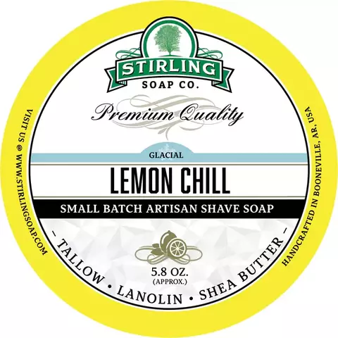 Мыло для бритья Stirling Lemon Chill 170 мл