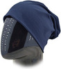 Картинка шапка-бини Skully Wear beanie cotton navy - 4