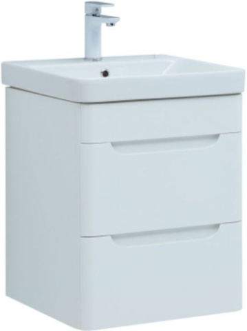 Aquanet 274171 Тумба София 50 2 ящ. цв.белый глянец (274171)
