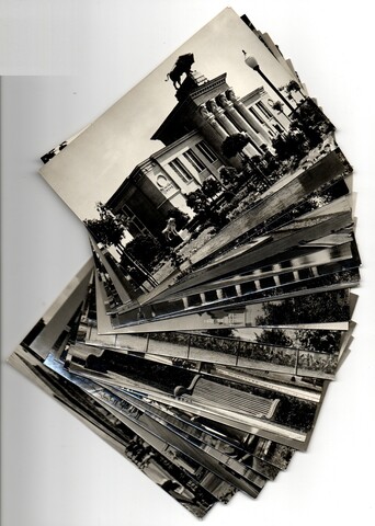 Набор фотооткрыток ВСХВ Москва 1954 г. 26 шт. Состояние новое UNC