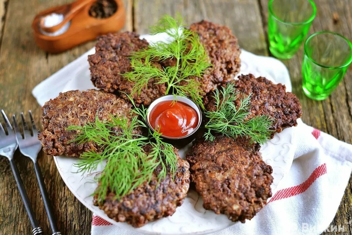 Печёночные оладьи из куриной