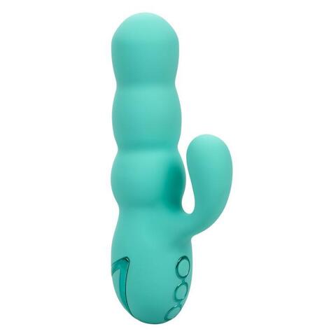 Мятный вибратор-кролик Del Mar Diva с поступательными движениями - California Exotic Novelties California Dreaming SE-4349-30-3