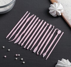 Набор для моделирования кондитерских украшений, 14 шт, 12 см