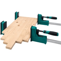 KRAFTOOL Grand-300/450, 300/450 мм, сжатие/распор, 600 кгс, глубина зажима 95 мм, корпусная струбцина (32240-30)