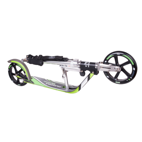 Двухколесный самокат Hudora Big Wheel 205 grey/green