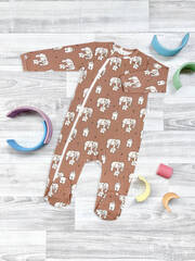 Комбинезон Mjölk Sleep and Play Слоники оригами