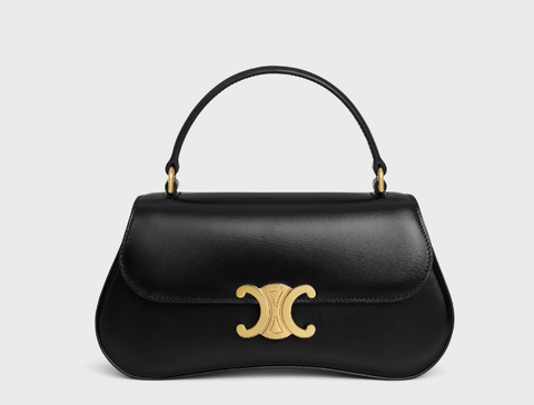 Сумка CELINE LOLA IN SHINY CALFSKIN черный