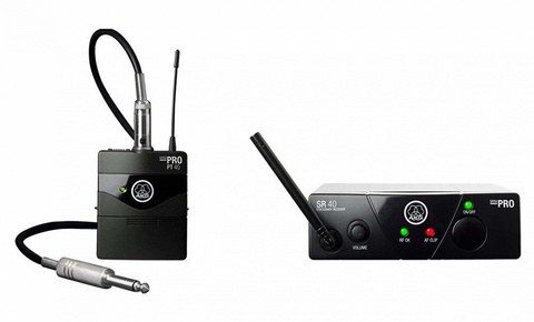 AKG WMS40 Mini Instrumental Set BD US25D (540.400) инструментальная радиосистема с поясным передатчиком и кабелем