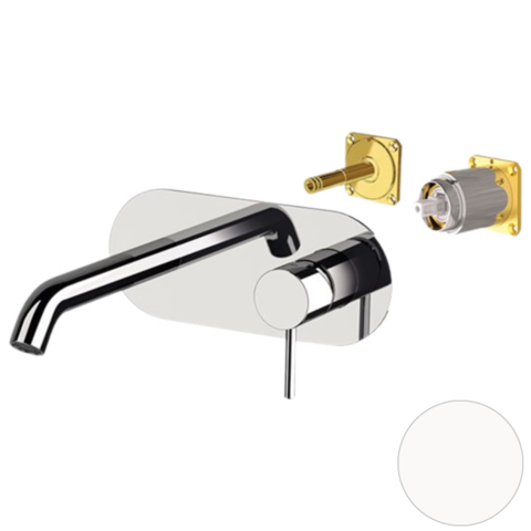Remer X15KBBO Смеситель для раковины Remer X Style X15KBBO, белый матовый