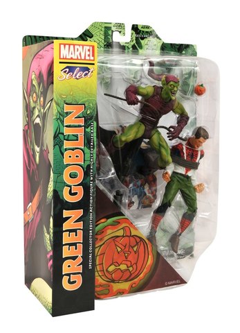 Марвел Селект фигурка Зеленый Гоблин — Marvel Select Classic Green Goblin