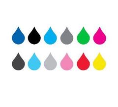 Комплект пигментных чернил STS для плоттеров Canon imagePROGRAF iPF5000, iPF5100, iPF6000, PF6100, iPF6200, iPF6300, PF6350, iPF6400, iPF6300, iPF6350, iPF8000, iPF8100 (12x250мл)