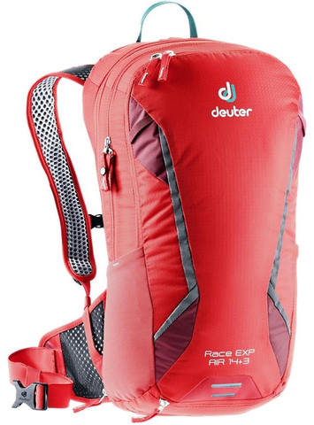 Картинка рюкзак велосипедный Deuter Race EXP Air 14+3 Chili/Cranberry - 1