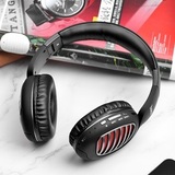 Наушники Bluetooth складные Hoco W23 с микрофоном, AUX, TF (Черный)