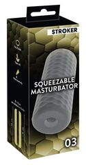 Серый мастурбатор Squeezable Masturbator 03 - 