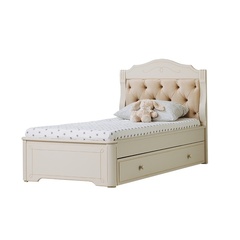 Кровать мягкая с ящиком для белья Бетти № 37