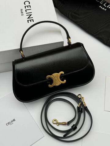 Сумка CELINE LOLA IN SHINY CALFSKIN черный