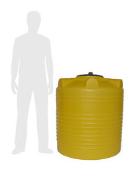 Бочка Экогрупп ДВ 550 л. (580 л.) вертикальный (910x910x1040см;зеленый) - арт.561054