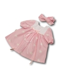 Платье - Розовый. Одежда для кукол, пупсов и мягких игрушек.