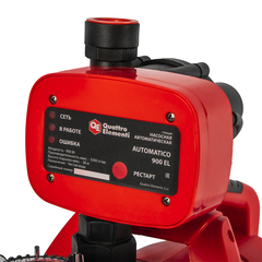 Насосная станция QUATTRO ELEMENTI Automatico 900 EL (900 Вт, 3300 л/час, для чистой, 38 м, 1