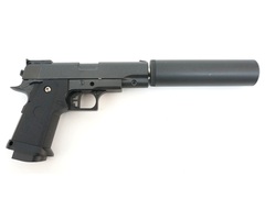Cтрайкбольный пистолет Galaxy G.10A COLT1911PD mini металлический, пружинный