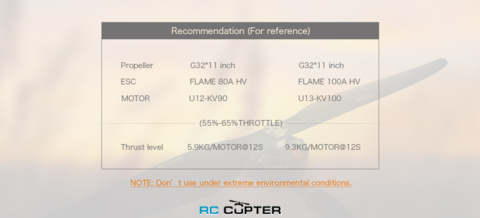 Пропеллер карбоновый G 32x11 T-Motor (пара)