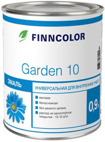 Finncolor Garden 10/Финнколор Гарден 10 эмаль алкидная матовая