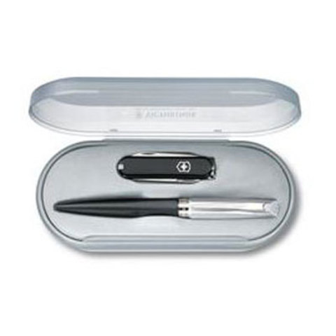 Набор нож Victorinox и ручка Caran d'Ache (4.4323.2)