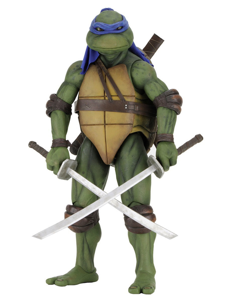 Фигурка NECA Teenage Mutant Ninja Turtles - 7” Scale Action Figure - 1990  Movie Leonardo 54073 - купить по выгодной цене | Магазин комиксов Убежище 14