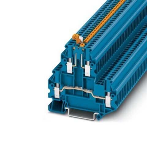 UTTB 2,5-MT-P/P BU-Клеммы с ножевыми размыкателями