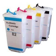 Дозаправляемые картриджи HP DesignJet 510 (HP 82/82)