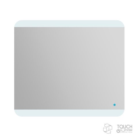 Cezares 45005 Зеркало со встроенной LED подсветкой и сенсорным выключателем Touch System, реверсивное, 100х70