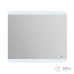 Cezares 45005 Зеркало со встроенной LED подсветкой и сенсорным выключателем Touch System, реверсивное, 100х70 фото