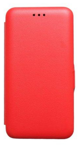 Чехол-книжка из эко-кожи Flip Cover Leather для Samsung Galaxy A90 (Красный)