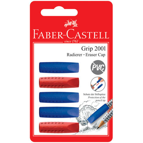 Набор ластиков-колпачков Faber-Castell 
