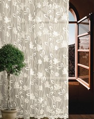 Тюль в гостиную кремовый 300*250 