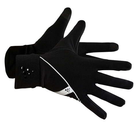 Флисовые перчатки для бега Craft Core Jersey Glove Black