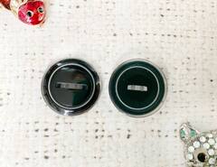 Пуговицы, d 2,1 см, чёрный