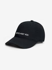 Кепка CAP/BLACK/RICE TO MEET YOU
