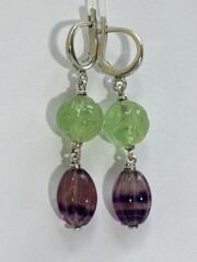 Есения  (серьги из серебра)