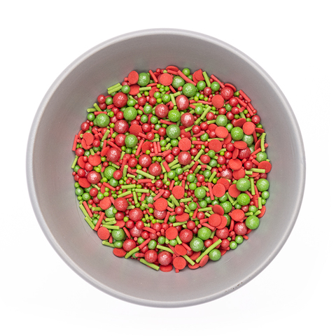 Посыпка Декоративный микс (красный, зеленый) 50 г