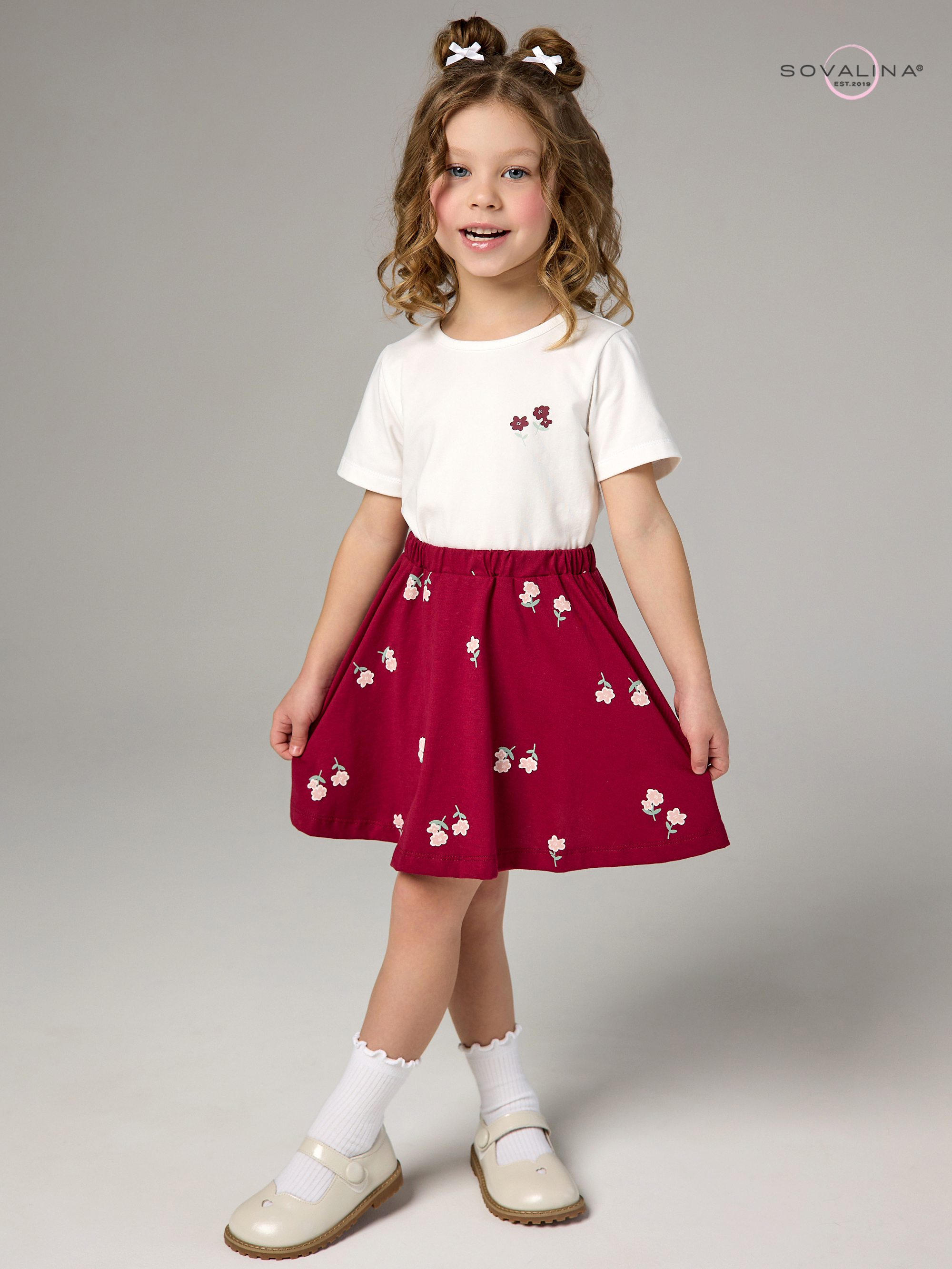 Костюм Мальвина SG тофу-лютики бордо ЛБ