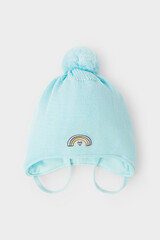 шапка  для девочки  КВ 20292/ш/светлая бирюза