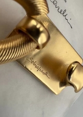 Колье-цепь объемное в стиле Schiaparelli