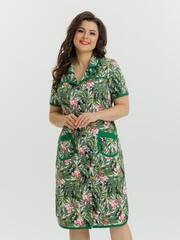 4572 Халат на пуговицах