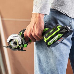 Угловая шлифмашина Greenworks GD24UCS 24V (76 мм) аккумуляторная, без АКБ и ЗУ