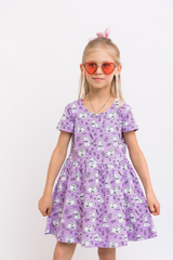 036_БК25 Платье для девочки, мультиколор