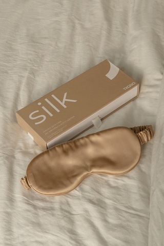 Маска для сна из натурального шелка